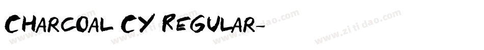 Charcoal CY Regular字体转换